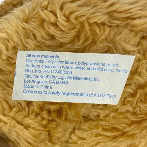 Kohls Cares Sandra Boynton Train Conductor Dog Plush Stuffed Animal Character - Picture 9 of 9